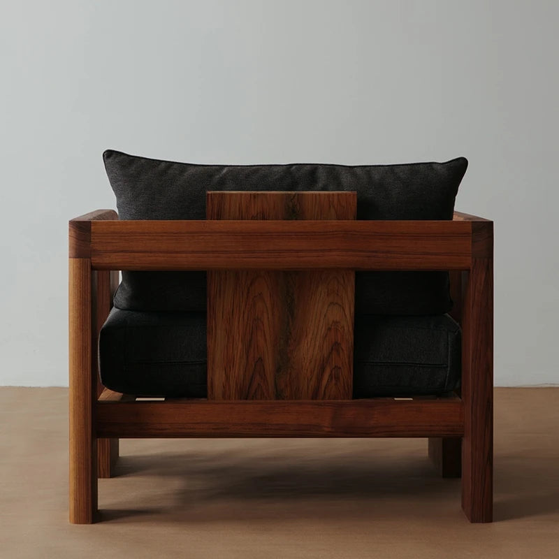 ANTNX Individual Wooden Living Room Chairs Modern Design Design Relax Living Room Chairs Balcony Luxury Sillon Lounge Suite Furniture ANTNX.COM