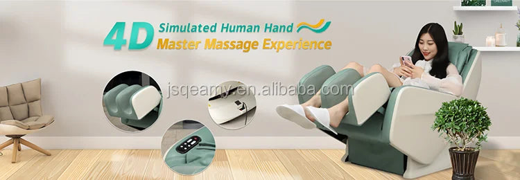 Hot Sale Smart Body Shiatsu Massage Chair Zero Gravity Automatic Sofa Electric Massage Chair Black