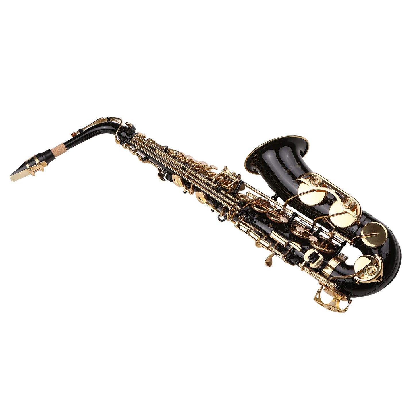 Saxophone Black Paint E-flat Sax Brass Eb Alto saxophone alto sax With Saxophone mouthpiece wind instrument musical instruments
