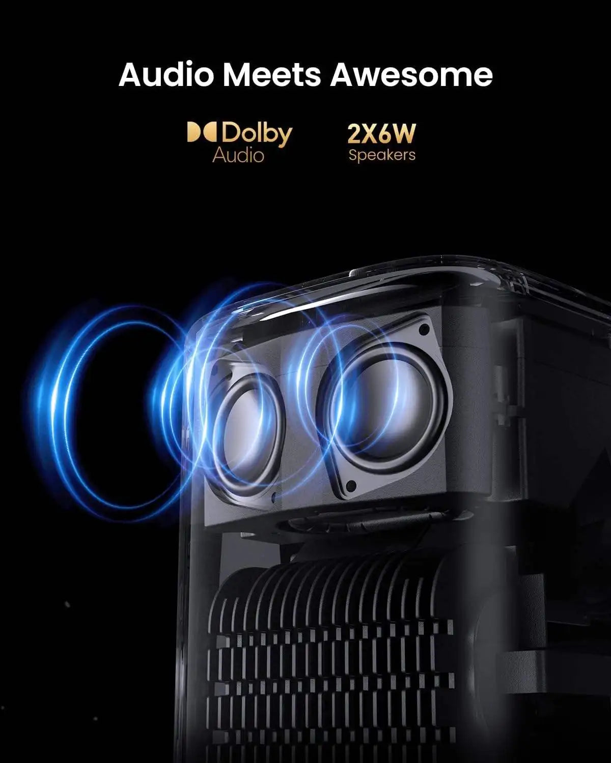 ANTNX 1080p Mini Portable Smart Projector Dangbei N2 Global Version High Quality 400 IOS Lumens 1080P Max Resolution 3D US Home Cinema ANTNX.COM
