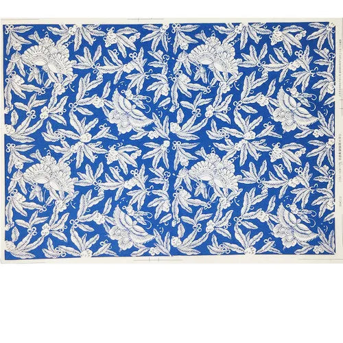MMOOKA 1PCS New Pottery Ceramics Clay Transfer Paper Glaze Underglaze Flower Paper Jingdezhen Blue and White Porcelain Decal PaperMMOOKA.COM