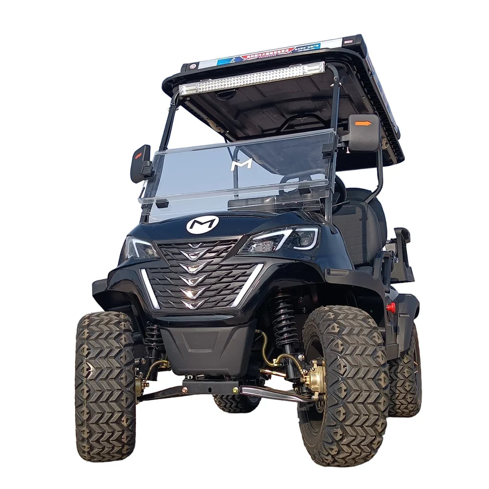 ANTNX 2025 Customized Off-road 4 Seats 48/60/72V Lithium Battery Hunting Buggy Best Electric Push Car Golf Cart ANTNX.COM