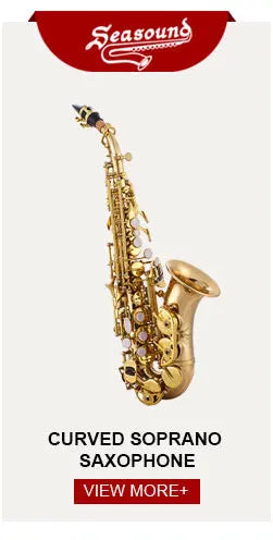 SEASOUND OEM Professional Low C 21 Silver Keys Bass Clarinet JYCL305