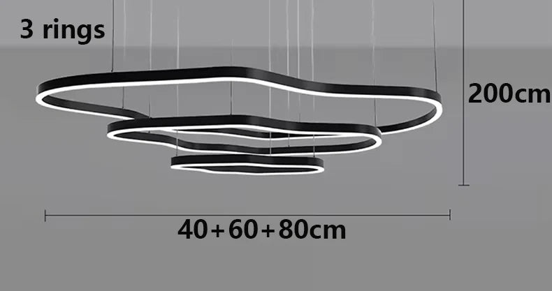 Modern home decor led lights pendant light lamps for living room Chandeliers for dining room hanging light indoor lighting