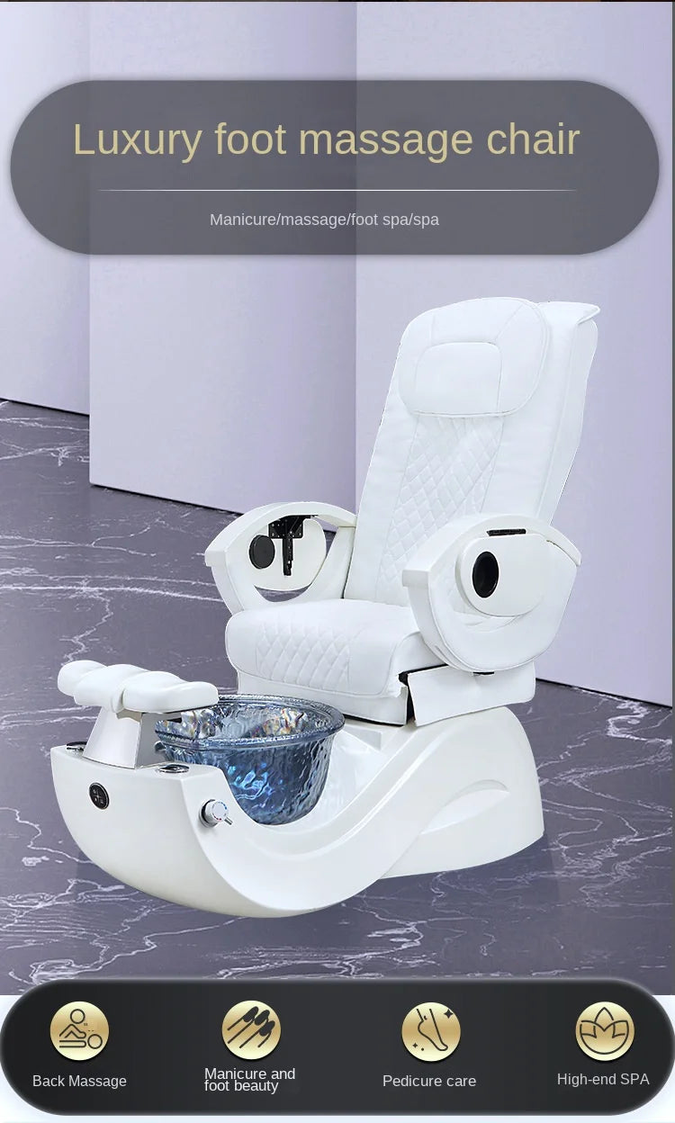 Hotel Pedicure Pedicure Nail Beauty Foot Spa Chair Massage Remote Control Smart Foot Massage Sofa