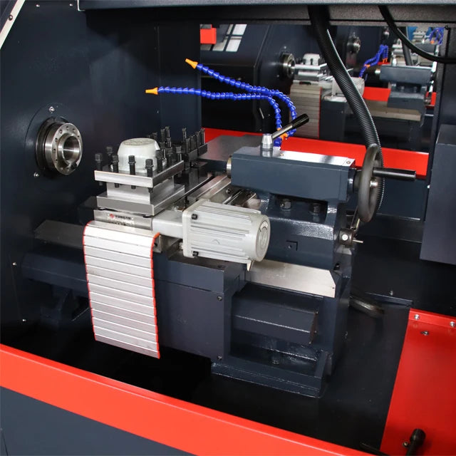 ANTNX CK6130 Mini Automatic CNC Lathe Machine Multifunctional Small Metal Turning for Light & Medium Duty Machining ANTNX.COM