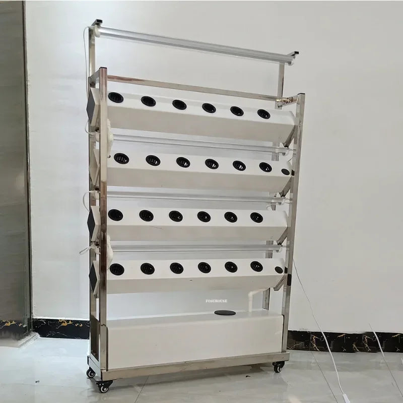ANTNX Balcony Hydroponic Growing System Equipment Soilless Cultivation Pipeline Planting Home Lettuce Vegetable Hydroponic Pots r ANTNX.COM