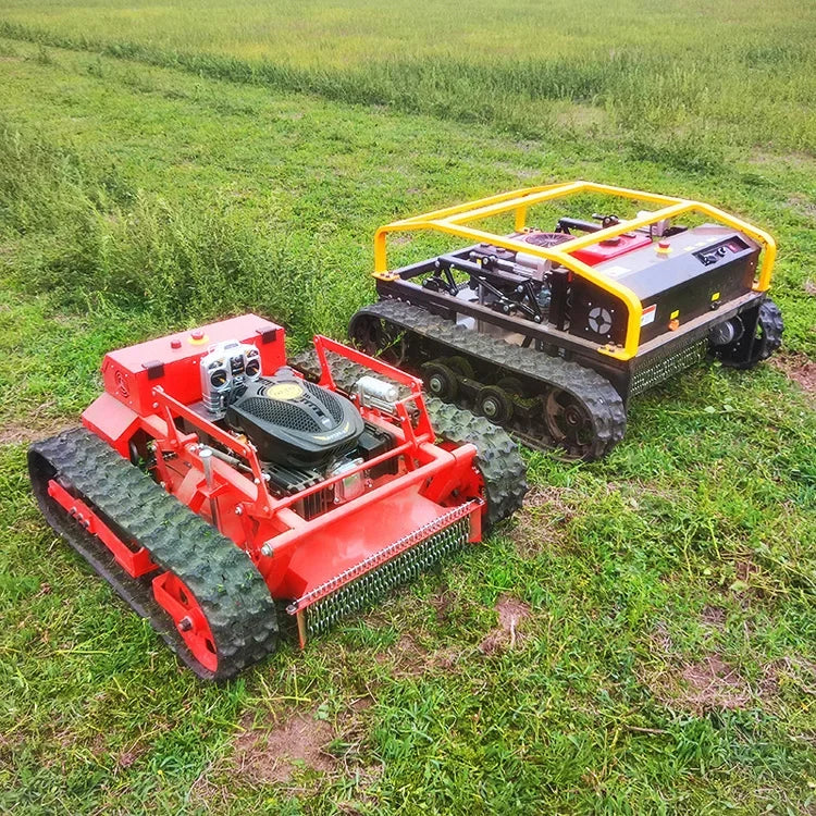 ANTNX CE EPA Diesel Engine All Terrain Grass Cutting Machine Agriculture Rubber Tracks Remote Control Robot Lawn Mower ANTNX.COM