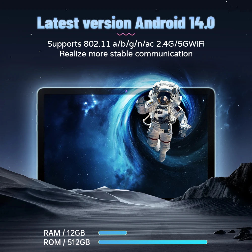 MMOOKA 2025 New MI Pad Npad 15 Original Tablet 10inch Google play TikTOK THD 4K Android 14 12GB+512GB 7000mAh 5G SIM WiFi GPS Tablet PC