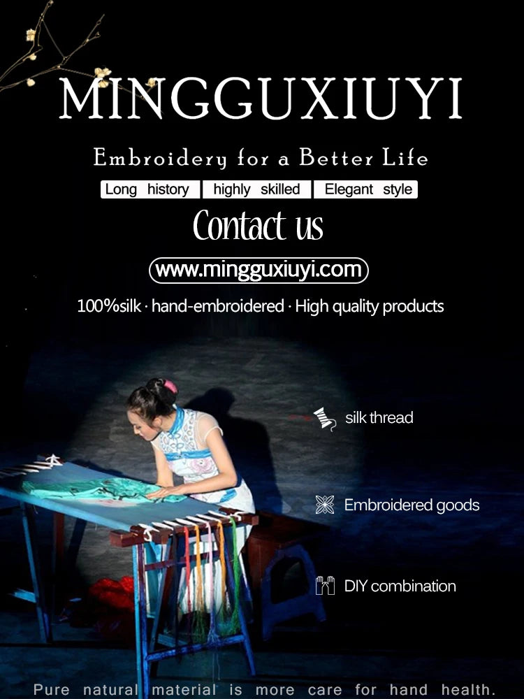 Xiuzhuang self sold new 2023 plate gold embroidered silk handmade embroidered shawl with Suzhou embroidery phoenix auspicious et