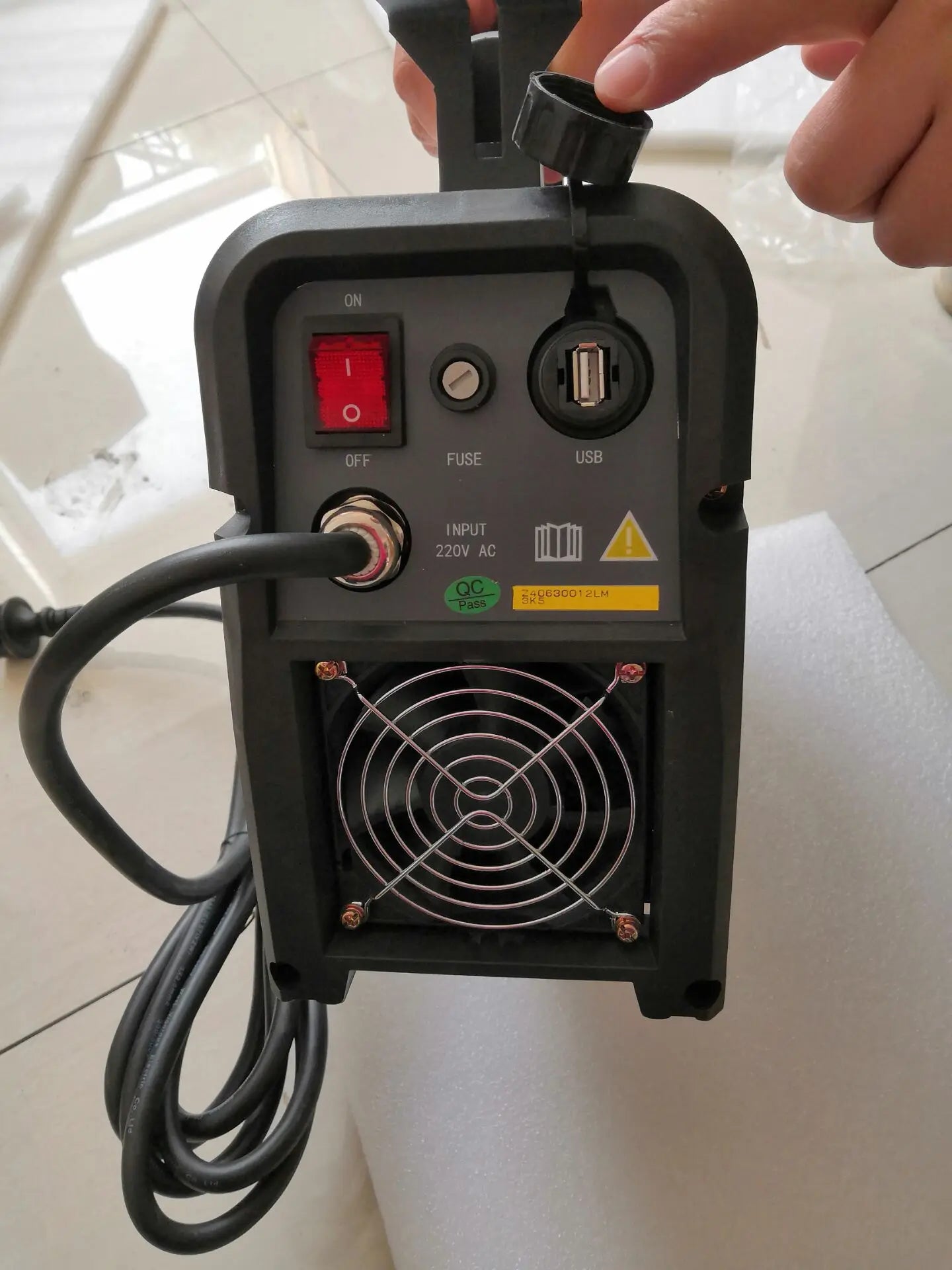 Scanner For Electrofusion Welding Machine Equipment For Polyethylene Pipes From 20 To 200 Mm