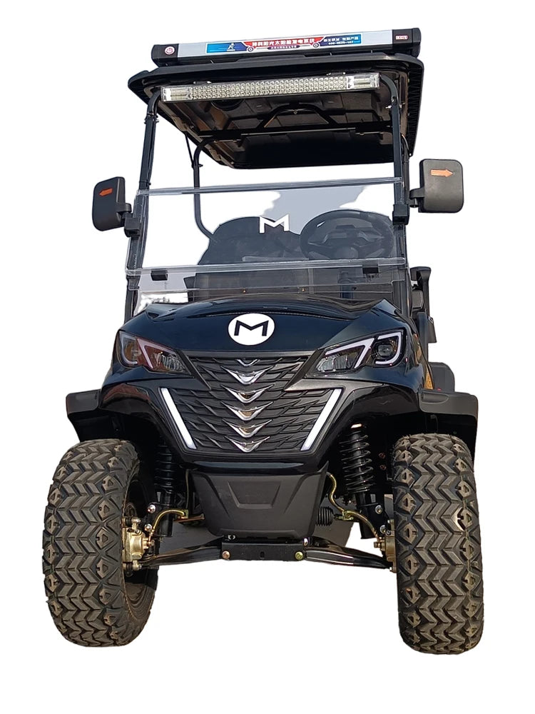 ANTNX Sightseeing 60V 72V Lithium Battery 4 Wheel Drive 4000W 5000W 7500W 4 Seater Electric Golf Cart With Luggage Carrier ANTNX.COM
