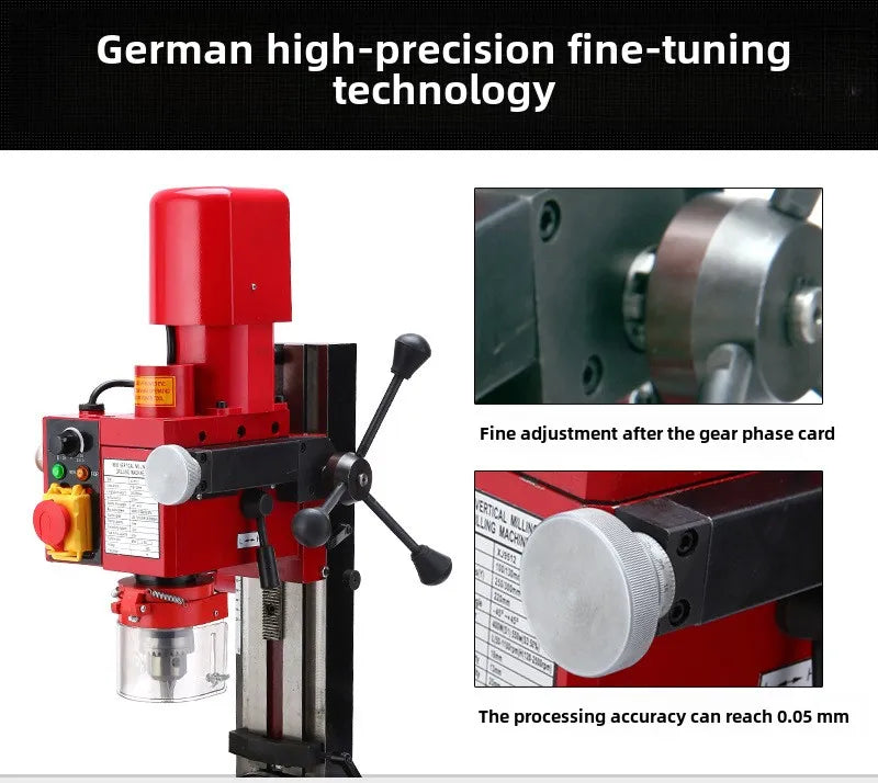 ANTNX 9512 Benchtop Drill, Small 220V High Precision Industrial Grade ANTNX.COM
