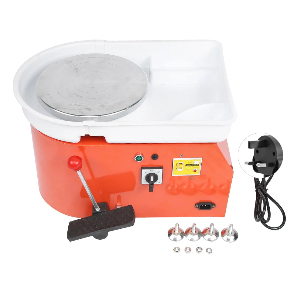MMOOKA MMOOKA Ceramic Pottery Electric Machine Detachable Basin Adjustable Speed Art Craft DIY Clay Tool 350W DIY Clay Tool Pottery MachineMMOOKA.COM