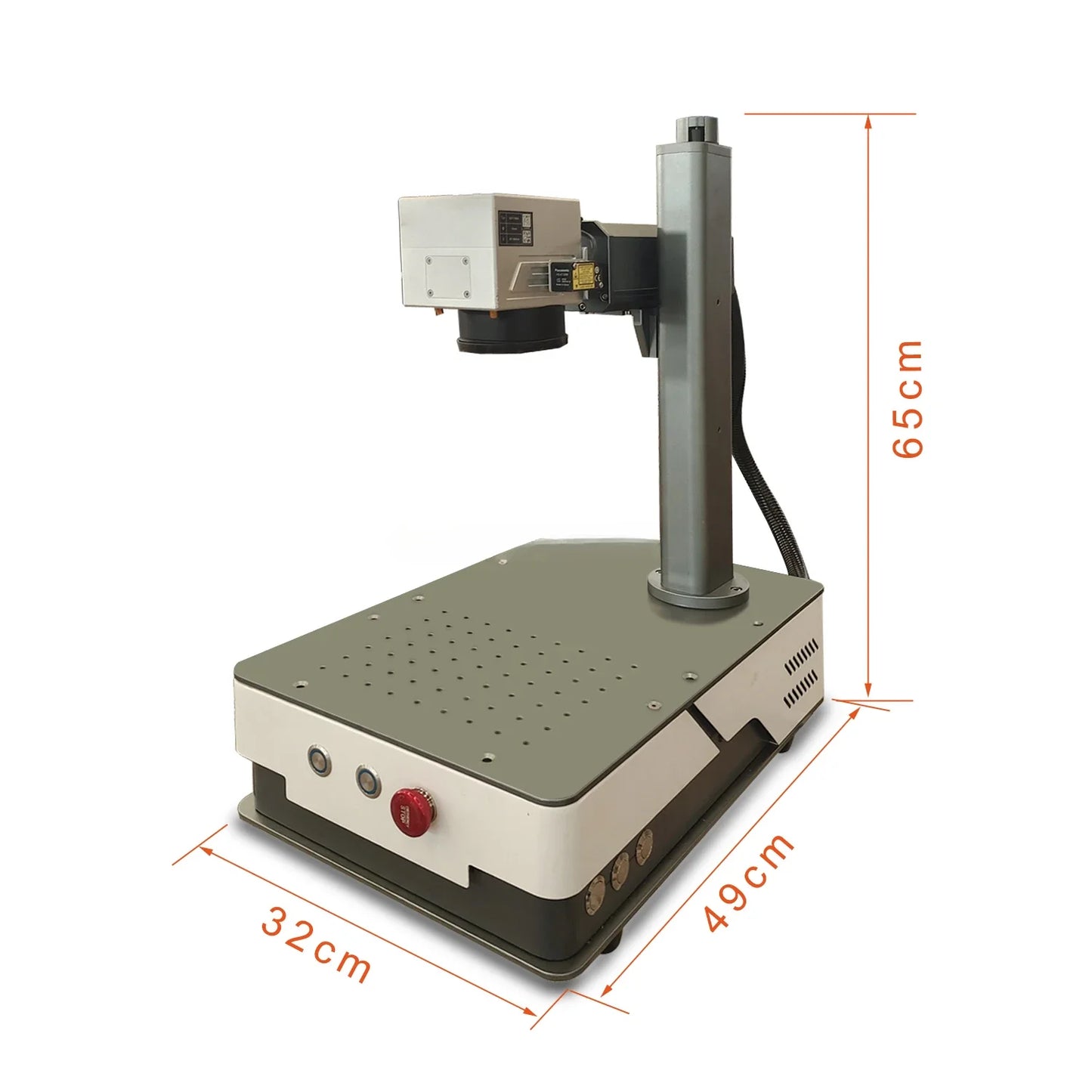 ANTNX 2024 Best Fiber Laser Marking 20w 30w 50w 50w Fiber Laser Engraving Machine with High Configuration ANTNX.COM