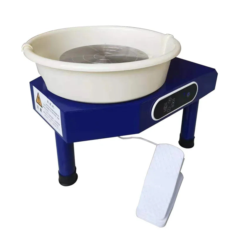 MMOOKA MMOOKA LCD Electric Pottery Wheels Forming Machine with Removable Basin Ceramics Work Clay Craft Art School Teach Pottery 350WMMOOKA.COM