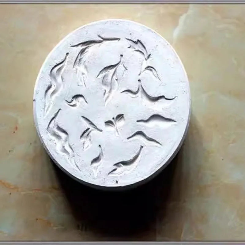 MMOOKA MMOOKA Differents Kinds of Flower Bamboo Pattern Molds For Handmade DIY Pottery Ceramic Porcelain Gypsum Moulds Art ToolsMMOOKA.COM