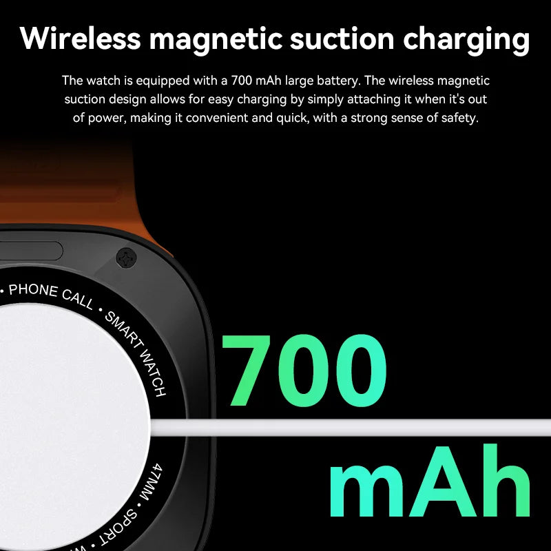 MMOOKA Smart Watch Smartwatch 4G SIM Card 2025 Android Play Store 1.48 Inch AMOLED HW S12 Call TikTok Camera Video Call Ultra GPS WIFI