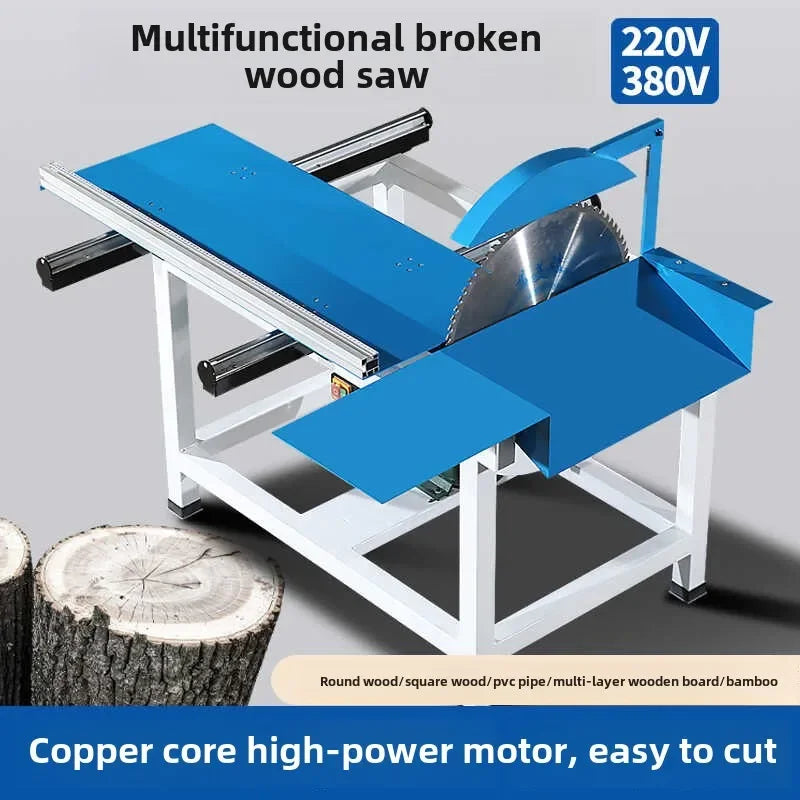 ANTNX Push Table Saw for Woodworking Table Saw Cutting Machine Guide Type Wood Crusher Electric Circular Saw Machine ANTNX.COM