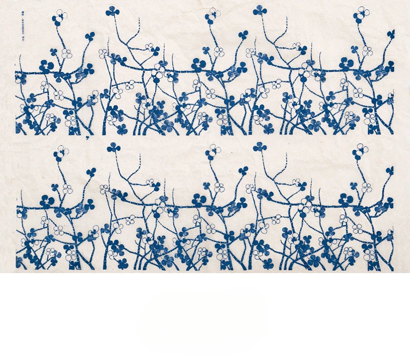 MMOOKA MMOOKA 1PC Pottery Ceramic Clay Transfer Paper Underglaze Flower Paper High Temperature Jingdezhen Traditional Decal Coloring ToolMMOOKA.COM