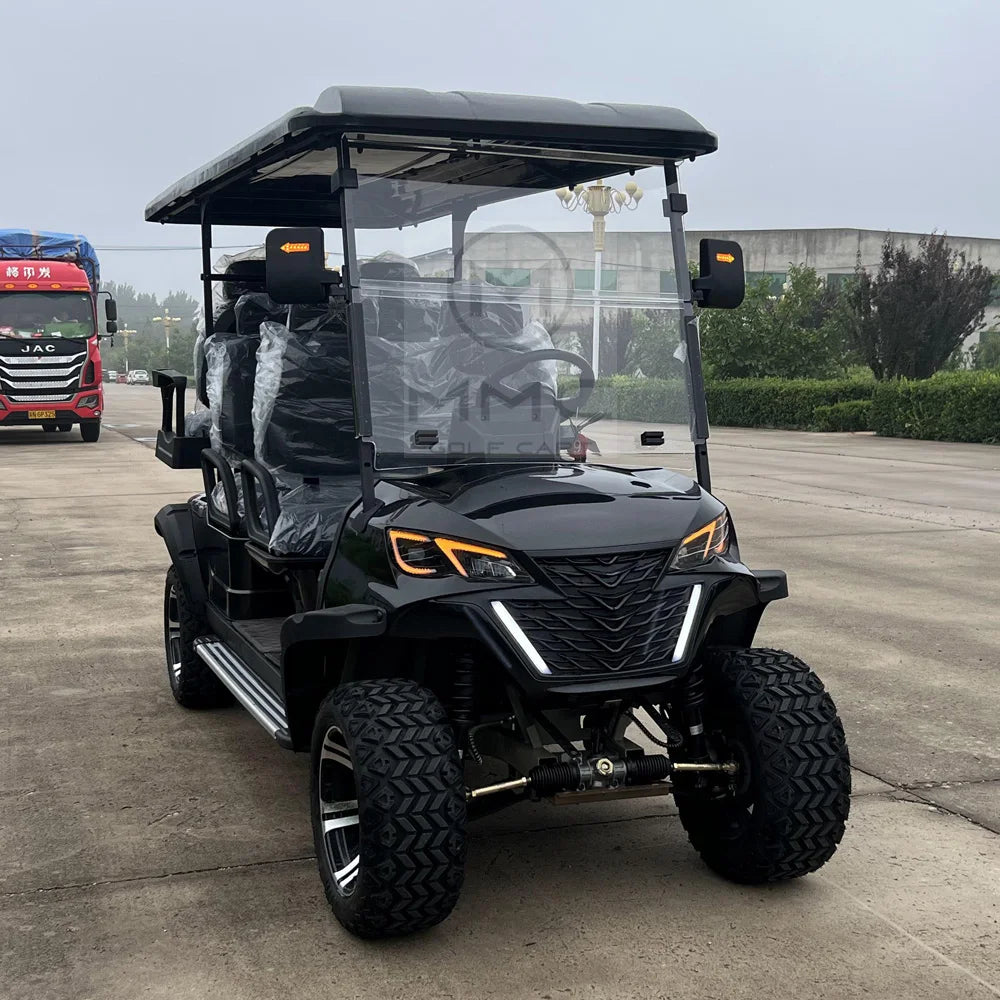 ANTNX 2025 Hot Sale 4-Seater Electric Golf Carts 48V 60V 72V 5000W 7500W Golf Buggy Carts 60-80km Range for Golf Course and Resort ANTNX.COM