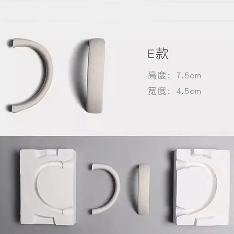 Pottery Clay Ceramic Coffee Cups, Handle Shaper Tools, Plaster Gypsum Mold Moulds, Handmade Craft Supplies, Different Kinds