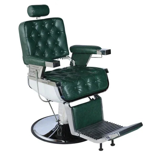 MMOOKA High-end Retro Men's Oil Head Barber Chair Can Be Put Down and Shaving Special Cutting Lifting Hair Equipment Furniture