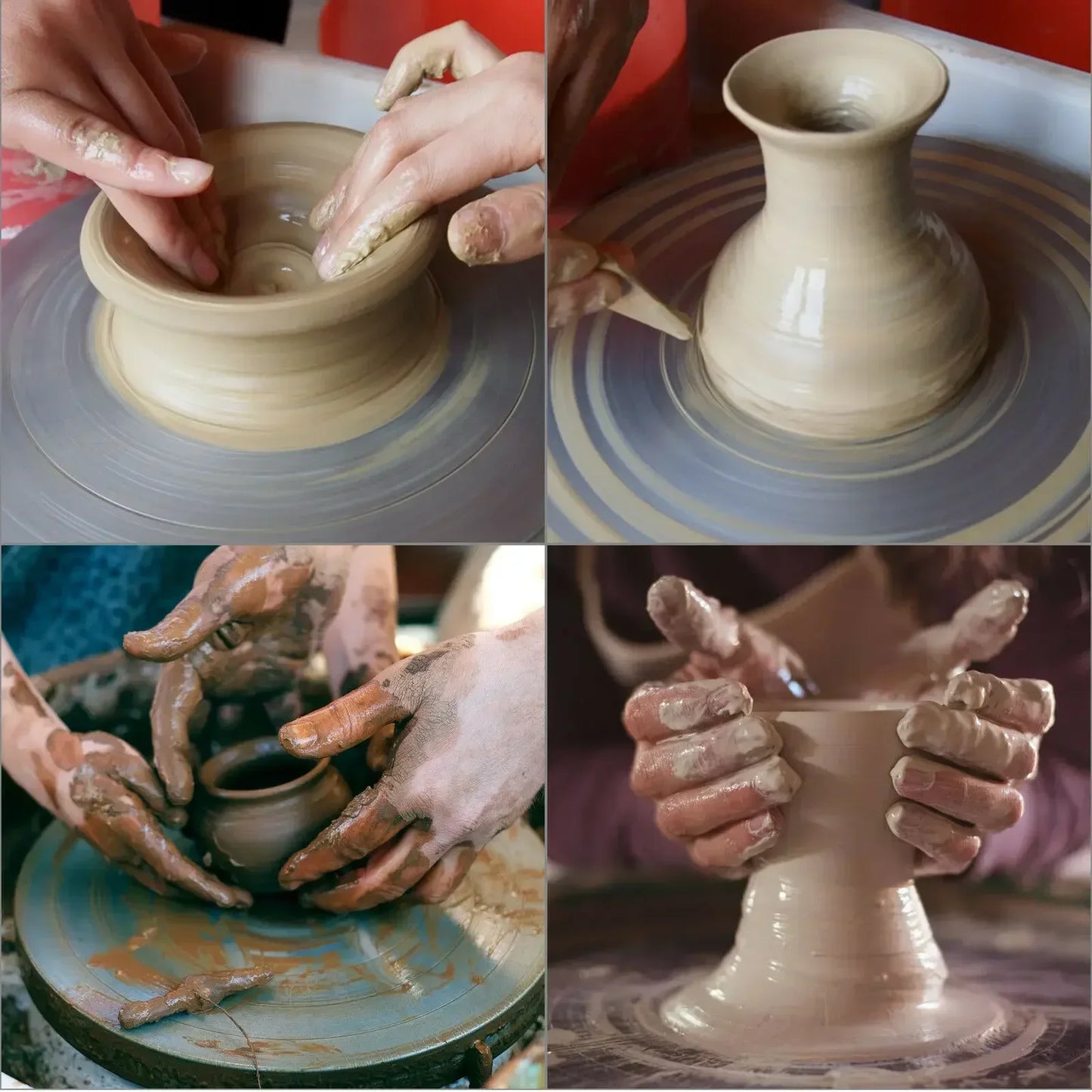 MMOOKA MMOOKA VEVOR Electric Pottery Wheel Ceramic Machine Tools Art Crafts Clay Pottery Tools DIY Students Pottery Wheel for Ceramic WorkMMOOKA.COM