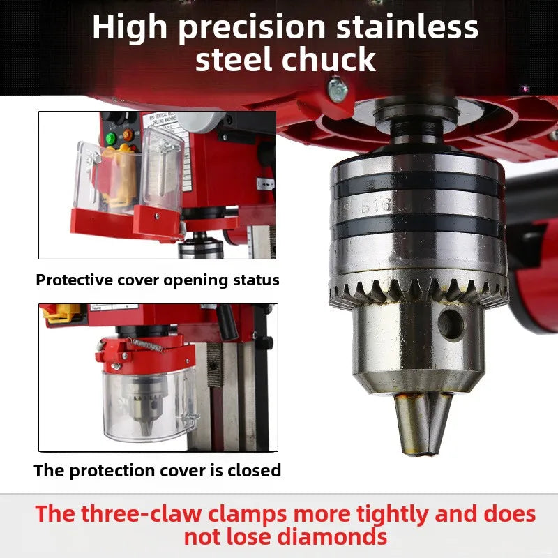 ANTNX 9512 Benchtop Drill, Small 220V High Precision Industrial Grade ANTNX.COM