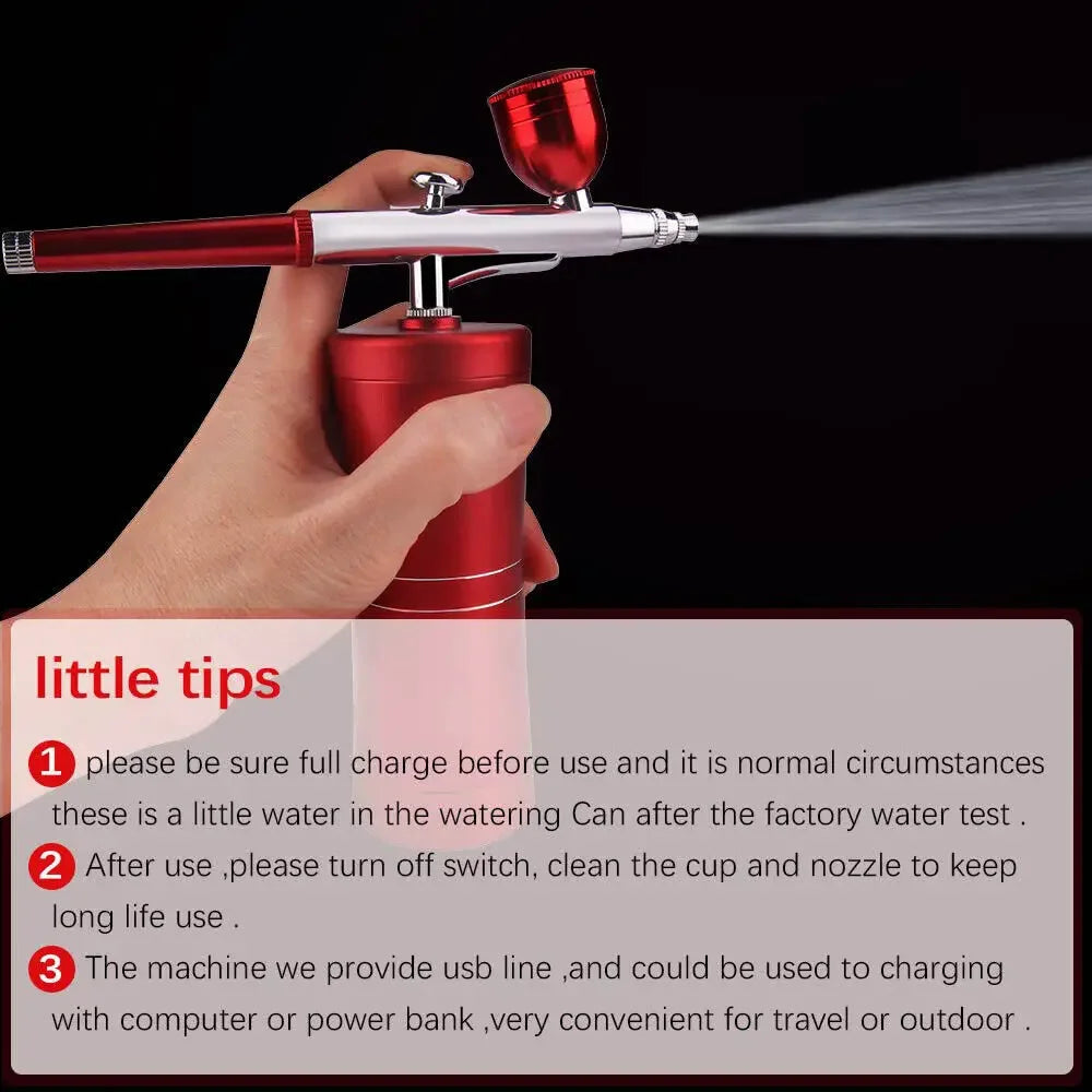MMOOKA MMOOKA Stainless Steel Spray Pot Glaze Tool with Air Pump Paint Spray Gun Ceramic Glazing Blowing Glaze Set Pottery Portable Spray GunMMOOKA.COM