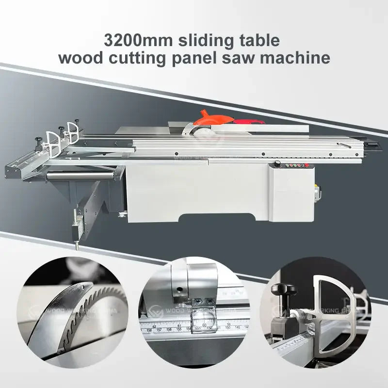 ANTNX HZ507 Small Circular CNC Portable Wood Cutting Sliding Panel Saw Machine Table for Woodworking ANTNX.COM