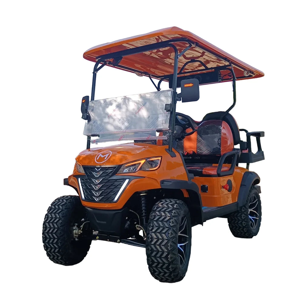 ANTNX 2025 Hot Sale 4-Seater Electric Golf Carts 48V 60V 72V 5000W 7500W Golf Buggy Carts 60-80km Range for Golf Course and Resort ANTNX.COM