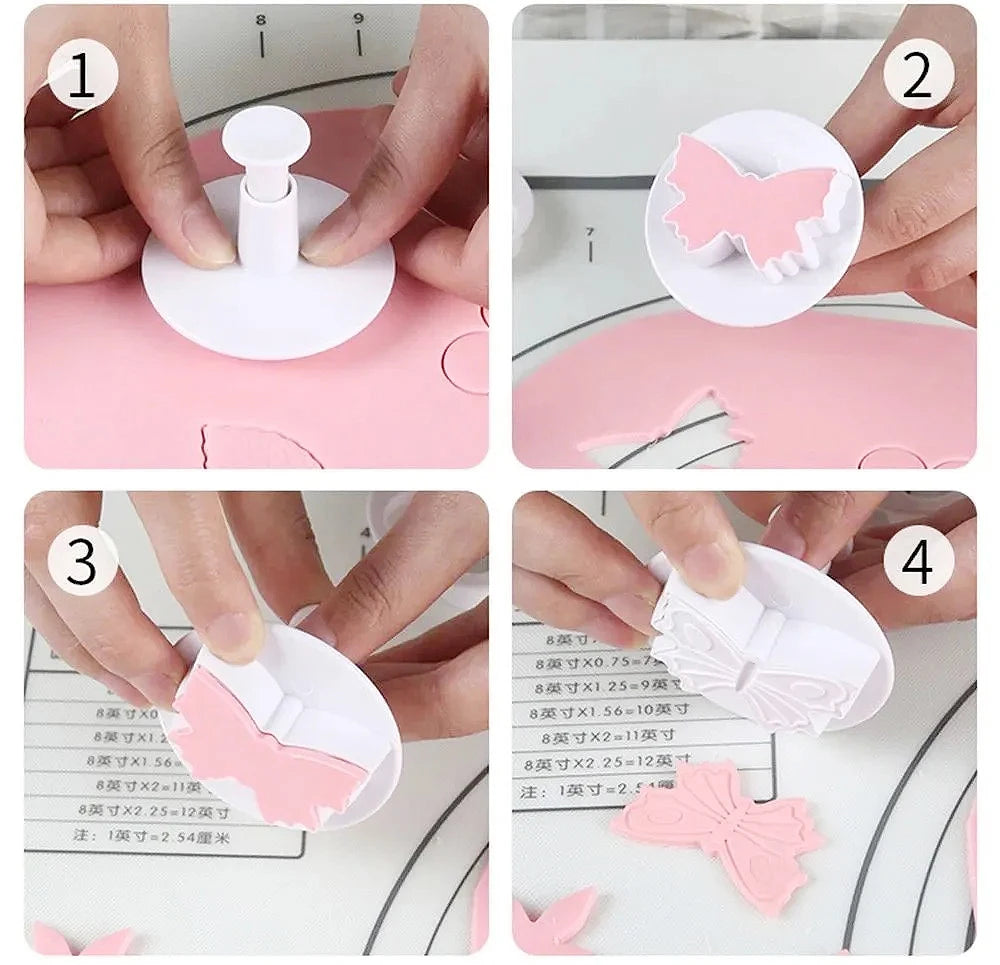 MMOOKA MMOOKA 3/4Pcs Ceramic Cutting Mold Clay Polymer Pottery Sculpture Cutter Heart Star Shaped DIY Geometric Snow Figure Modeling ToolMMOOKA.COM