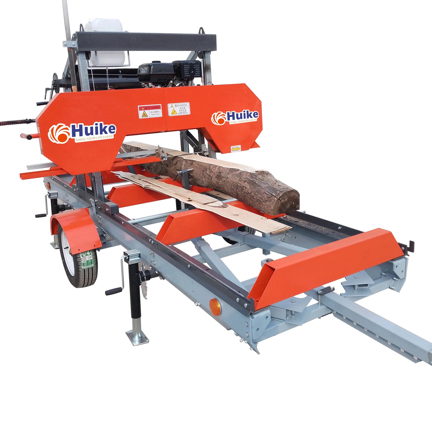 ANTNX Mini Circular Saw Wood Cutting Mill Portable Band Saw Machines Sawmill Manual 400 Kg Horizontal Farms 790mm Max.working Width ANTNX.COM