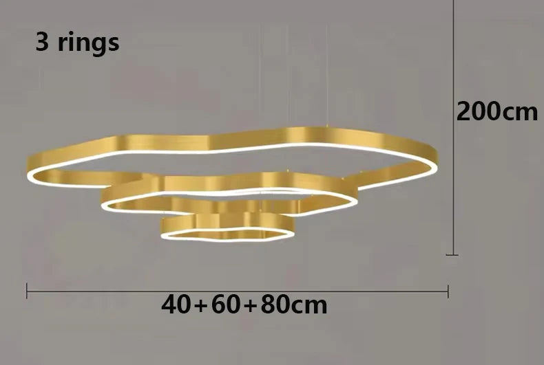 Modern home decor led lights pendant light lamps for living room Chandeliers for dining room hanging light indoor lighting