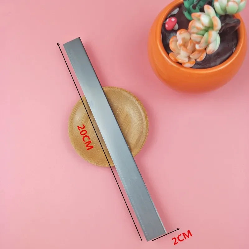 MMOOKA MMOOKA DIY Pottery Flexible Stainless Steel Clay Polymer Clay Cutter Blade Ceramic Tools Modeling Fabric Art Handmade Sculpting SlicerMMOOKA.COM