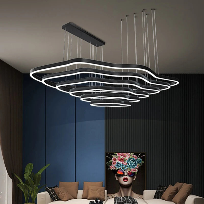 Modern home decor led lights pendant light lamps for living room Chandeliers for dining room hanging light indoor lighting
