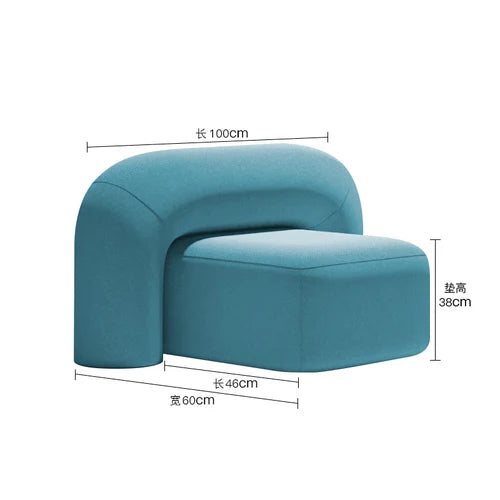 Single sofa designer casual chair, living room single chair, simple and modern chair