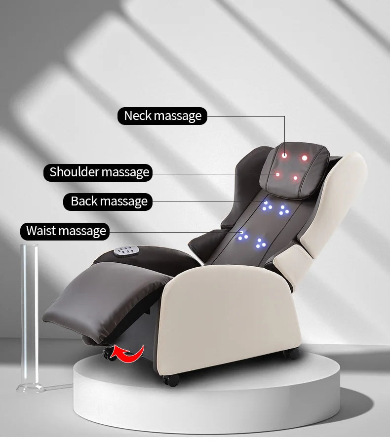 Smart Massage Chair Home Small Multifunctional Full Body Electric Neck Kneading Space Capsule Commercial Massage Pad