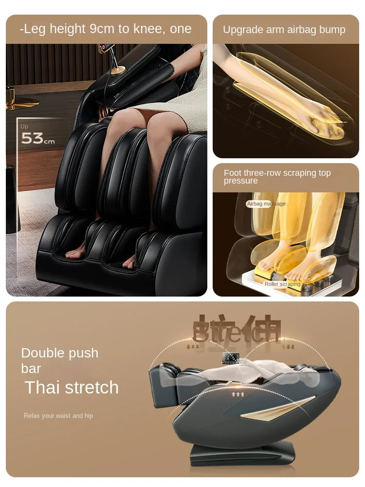 Smart Massage Chair Household Cervical Spine Full-Automatic Luxury Electric Multi-Functional Space Capsule Sofa