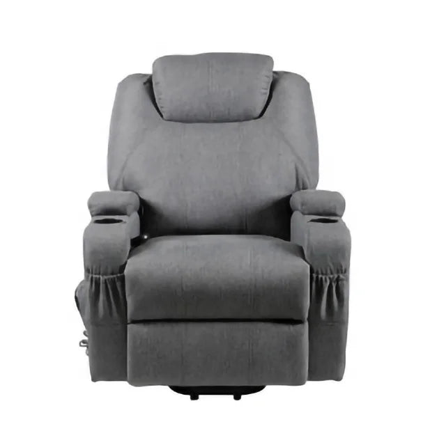 Smart Recliners 8 Points Massage Heating Luxury Recliner Sofa Power Lifting Reclining Salon Chair