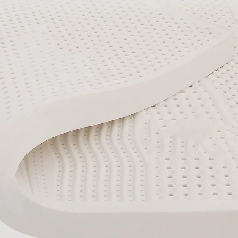 && Soft Comfort Sleep Mattress Latex Natural White Minimalist Double Mattress Folding Adults Bedroom Tatamis Suelo Home Furniture