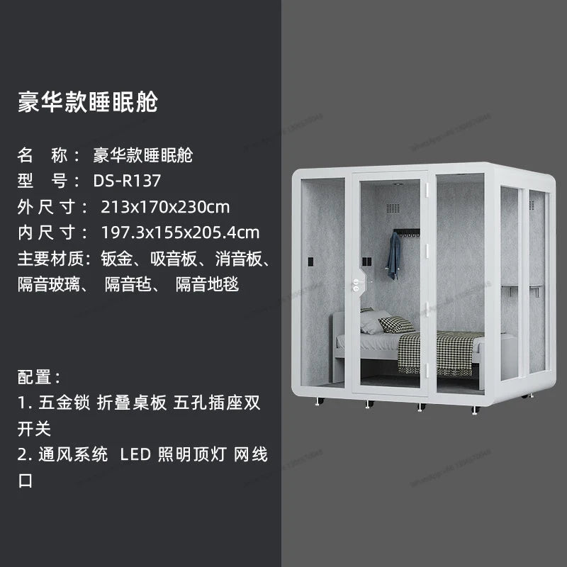 Soundproofing Room Soundproofing Room Mobile Home Sleep Cabin Piano Learning Cabin Singing Rack Drum Indoor Soundproofing Room