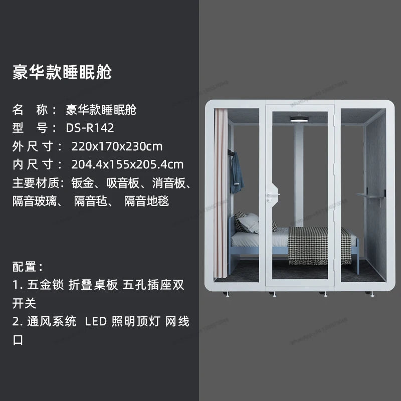 Soundproofing Room Soundproofing Room Mobile Home Sleep Cabin Piano Learning Cabin Singing Rack Drum Indoor Soundproofing Room
