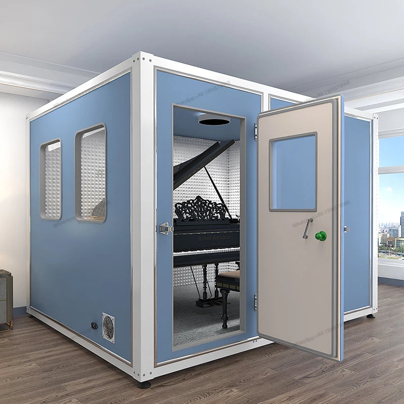 Soundproofing room, home mute room, home indoor sleep room, piano rack, drum live broadcast room, mobile assembly recording stud