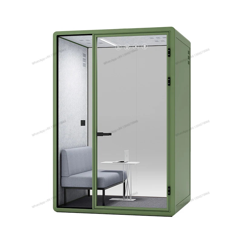 Soundproofing room, soundproofing cabin, telephone booth, reception and negotiation room, piano room, singing practice room