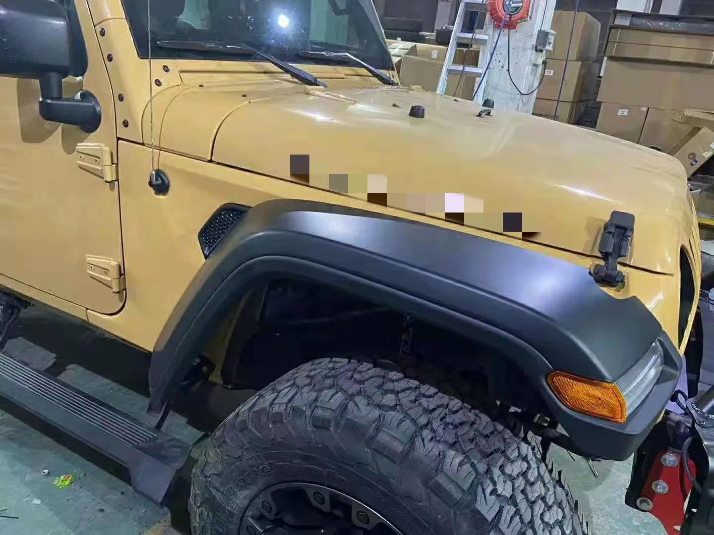 Spedking 2007-2017 Accessories Car Offroad 4x4 Auto High Top Front Fender Flares For Jeep Wrangler Jk
