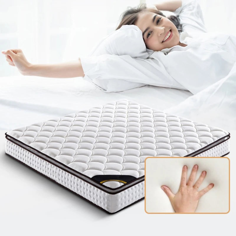 Spring Slim Latex Mattresses Hotel High Quality Queen Size Salon Mattresses Sleeping Floor Colchones Matrimoniales Furniture
