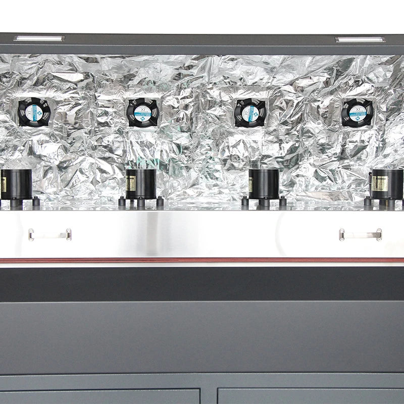 Stock in EU YX830 Customized Full Hot Air SMT Reflow Oven Soldering Equipment 8 Zones Lead Free for Led Pcb Production Welding