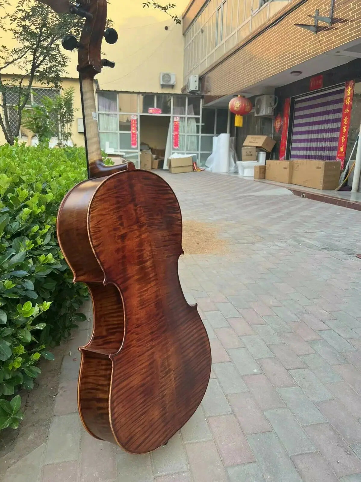 MMOOKA Stradivari SONG Brand Master 4/4 Cello,big Deep sound,Hand made Free bag #15386